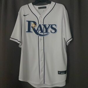 White Nike Tampa Bay Rays Jersey